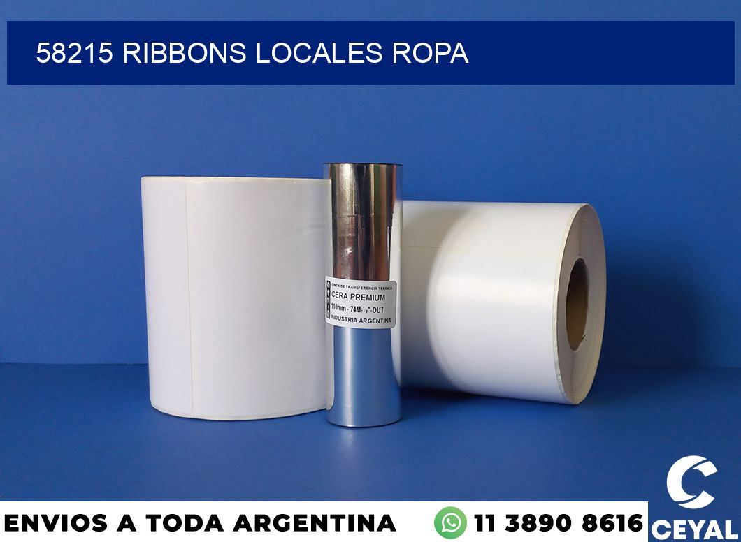 58215 ribbons locales ropa