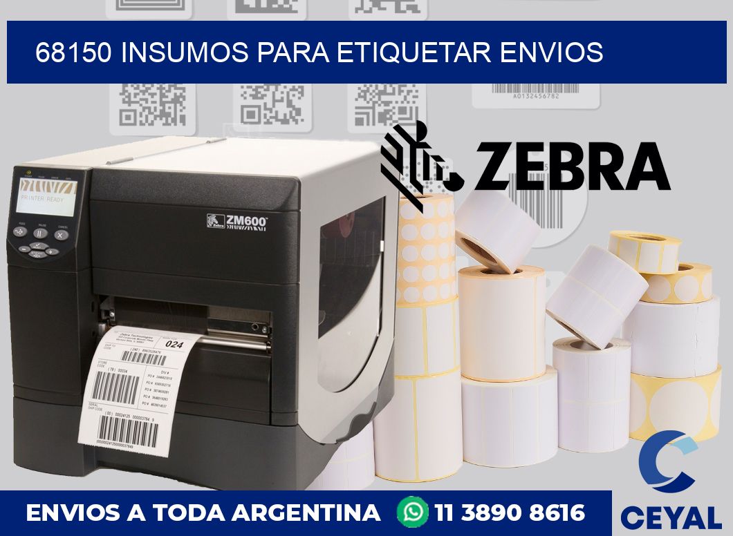 68150 insumos para etiquetar envios