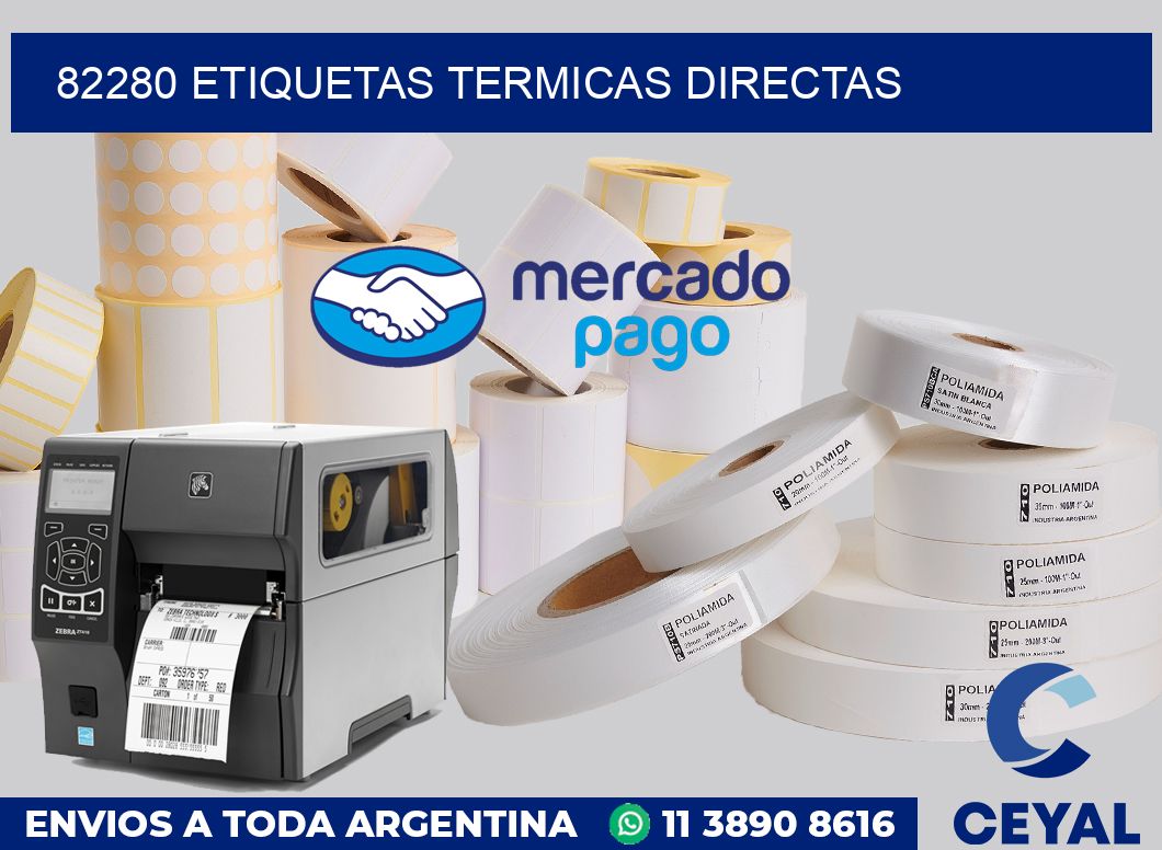 82280 Etiquetas termicas directas