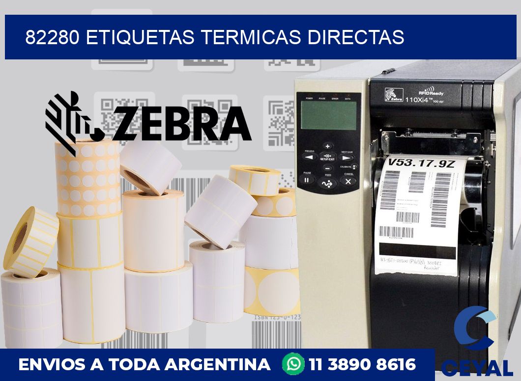 82280 Etiquetas termicas directas