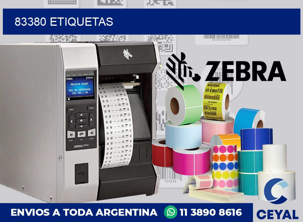 83380 etiquetas