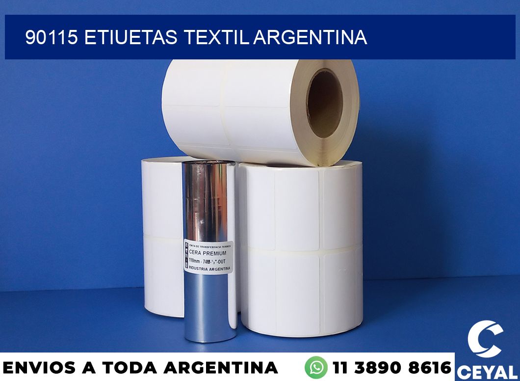 90115 etiuetas textil argentina
