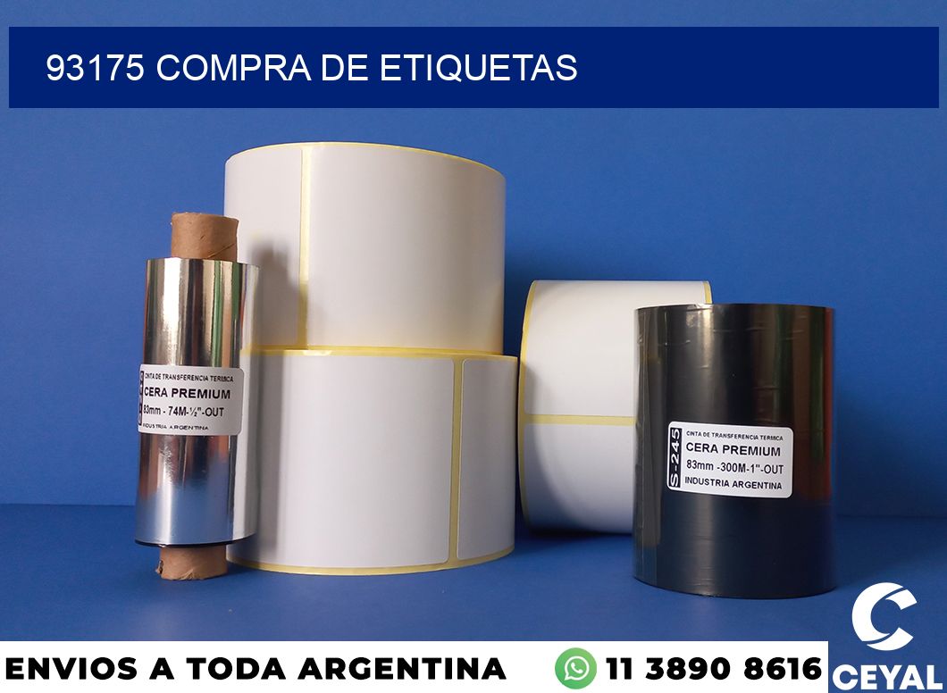 93175 compra de etiquetas