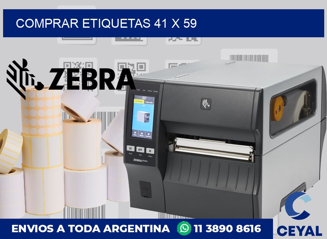 Comprar etiquetas 41 x 59