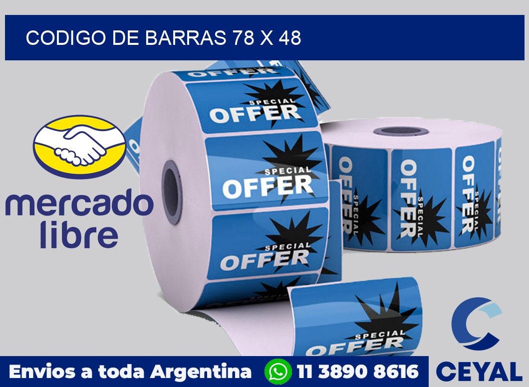 codigo de barras 78 x 48