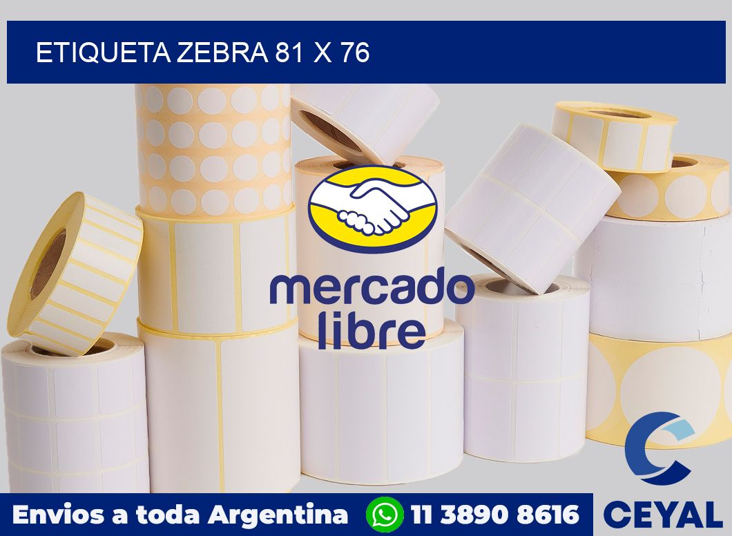 etiqueta zebra 81 x 76