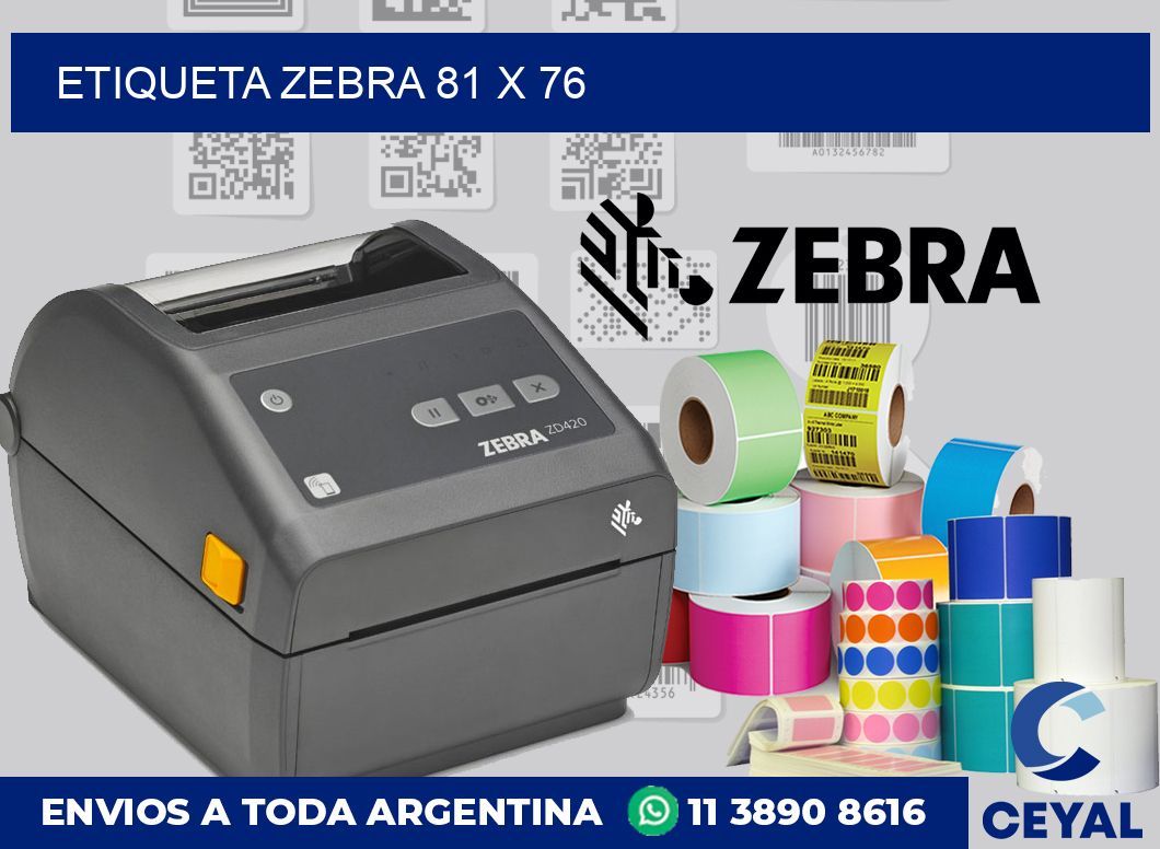 etiqueta zebra 81 x 76