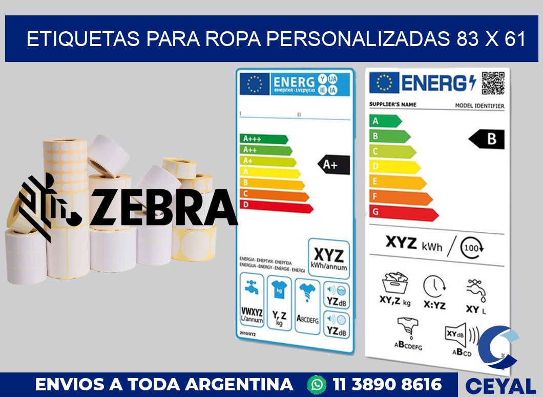 etiquetas para ropa personalizadas 83 x 61
