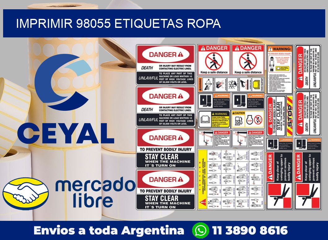 imprimir 98055 etiquetas ropa