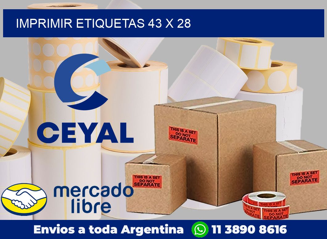 imprimir etiquetas 43 x 28