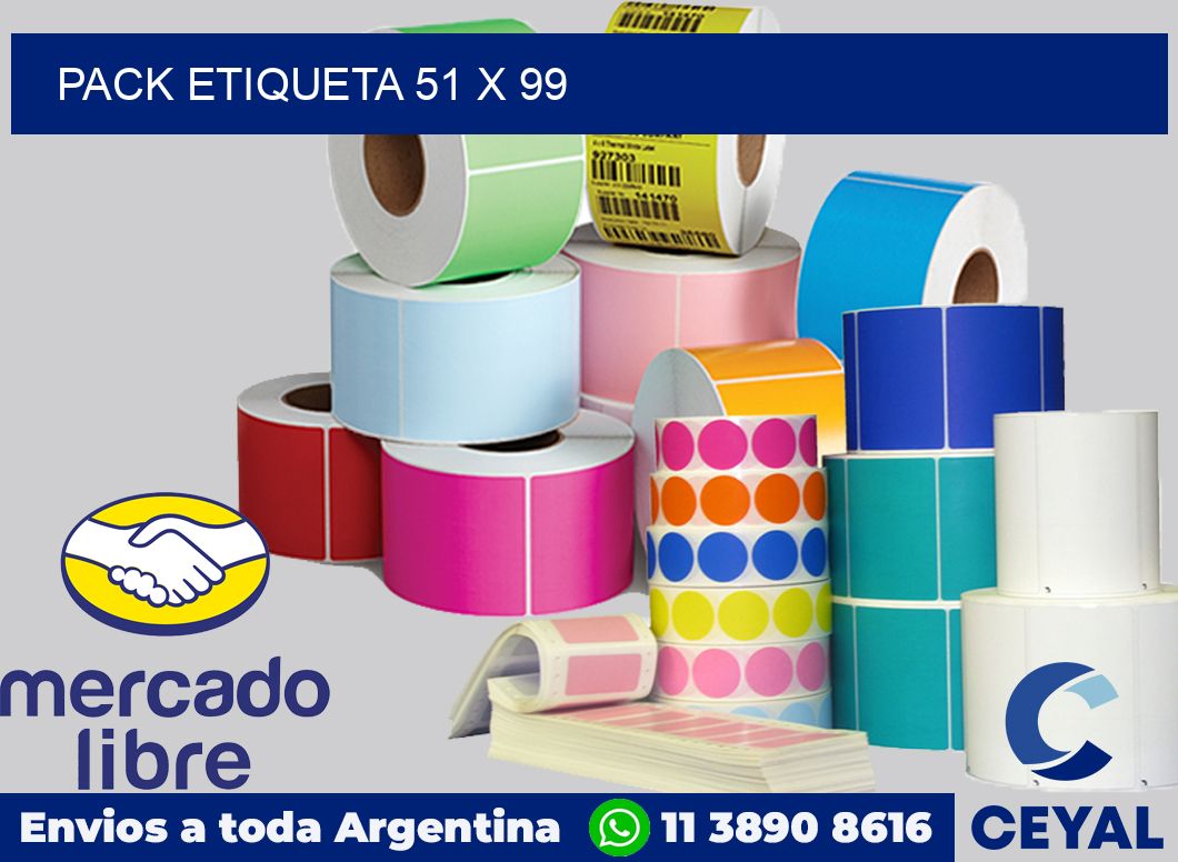 pack etiqueta 51 x 99