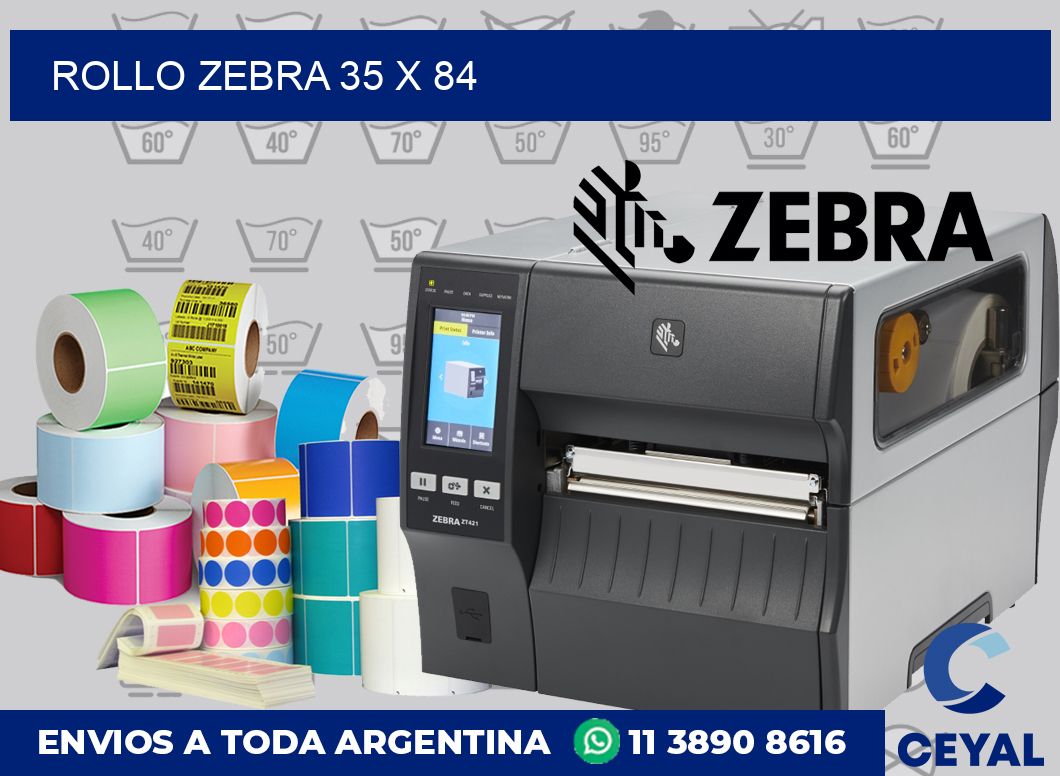 rollo zebra 35 x 84