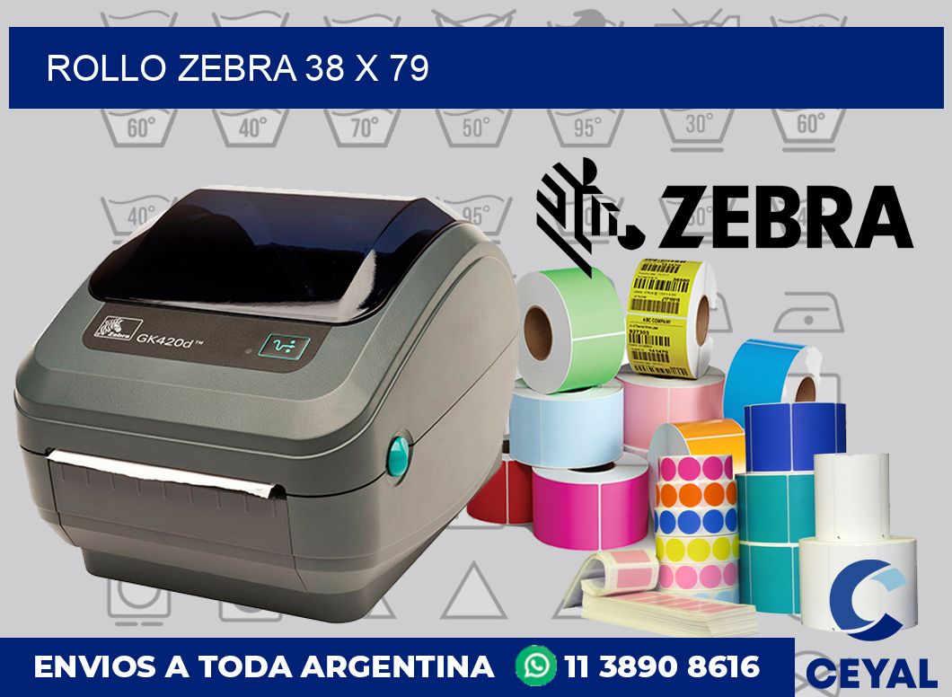 rollo zebra 38 x 79