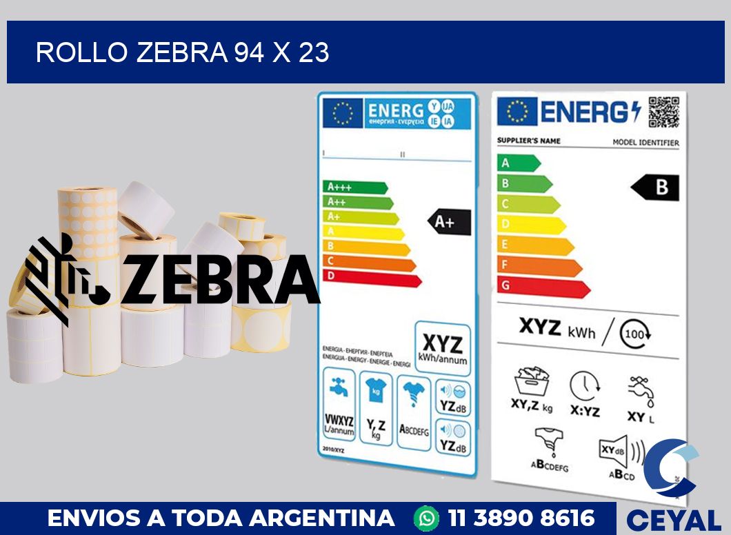 rollo zebra 94 x 23