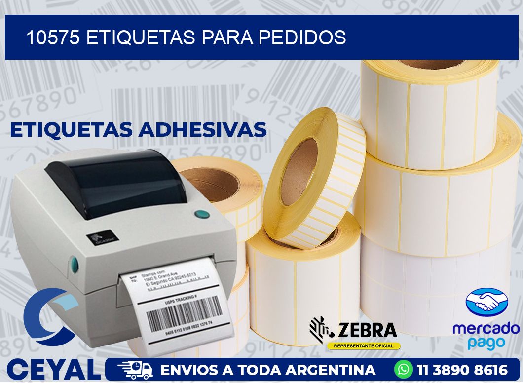 10575 ETIQUETAS PARA PEDIDOS