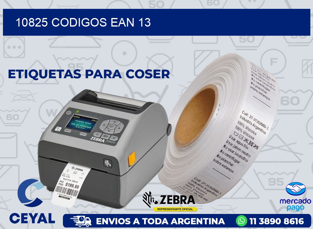 10825 CODIGOS EAN 13