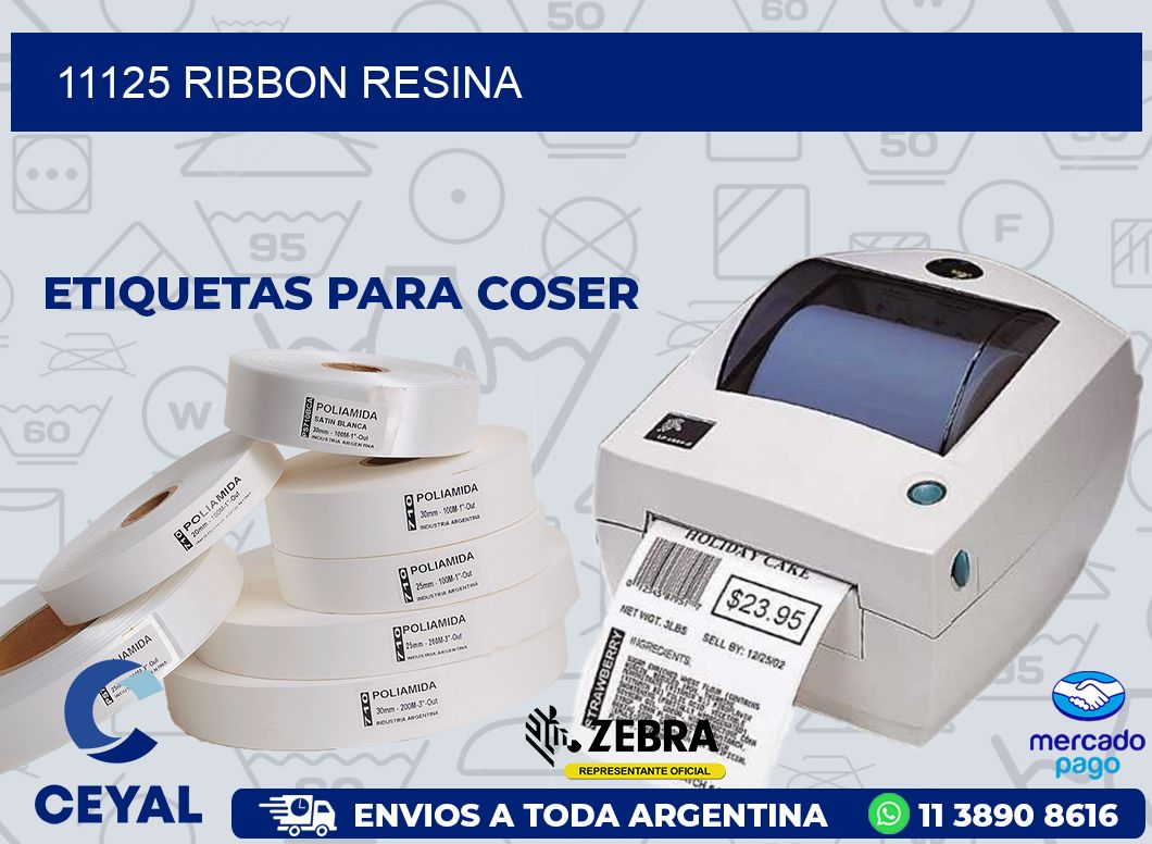 11125 RIBBON RESINA