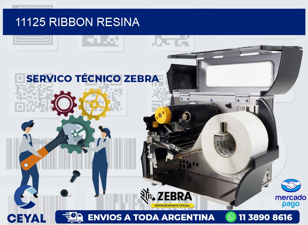 11125 RIBBON RESINA