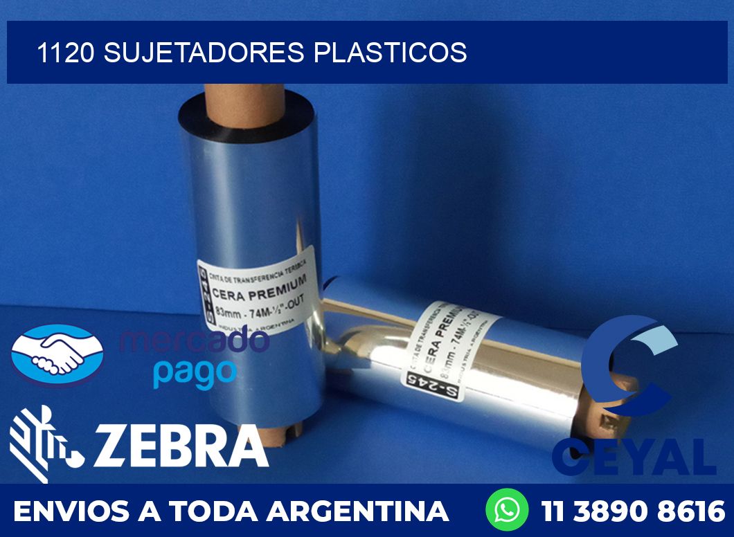 1120 SUJETADORES PLASTICOS