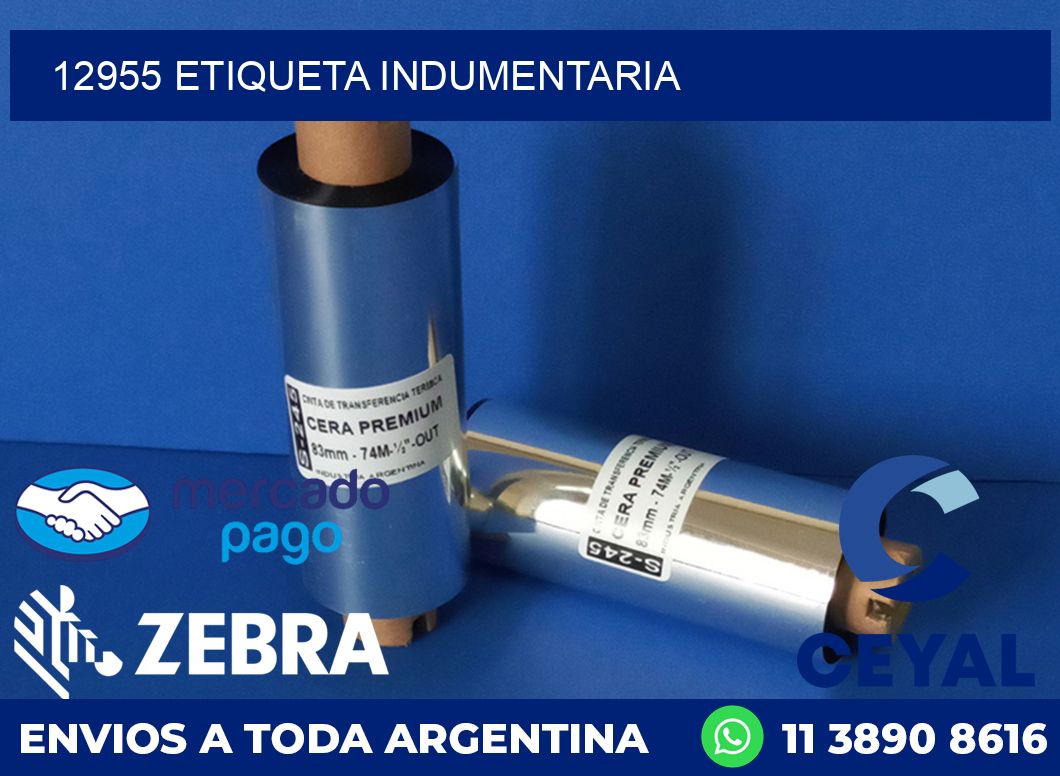 12955 ETIQUETA INDUMENTARIA