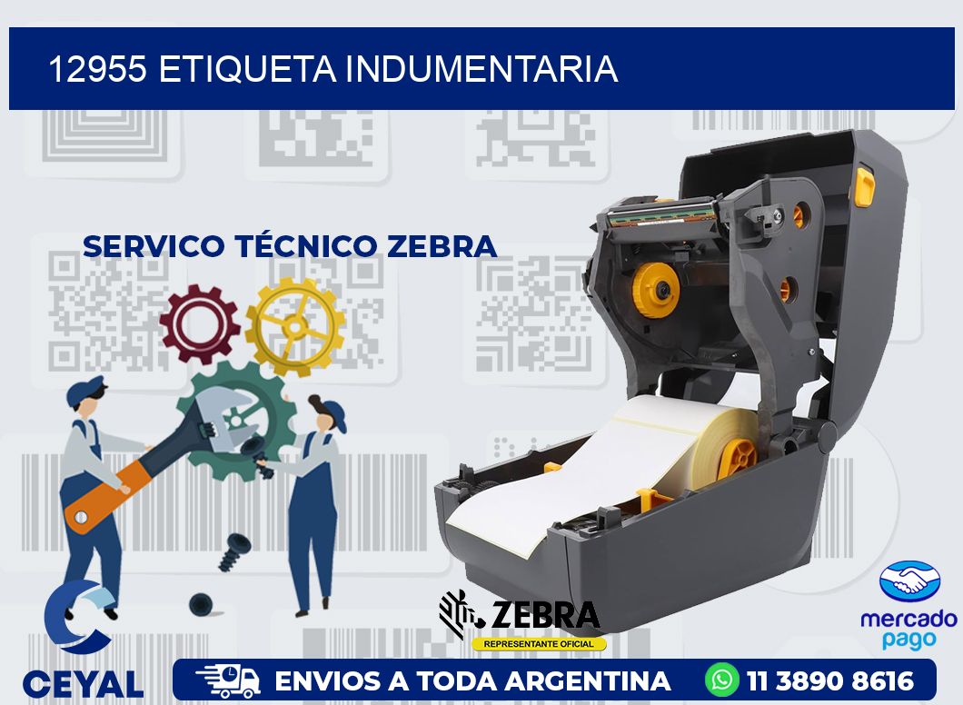 12955 ETIQUETA INDUMENTARIA