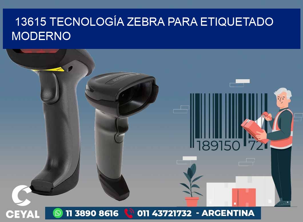13615 TECNOLOGÍA ZEBRA PARA ETIQUETADO MODERNO