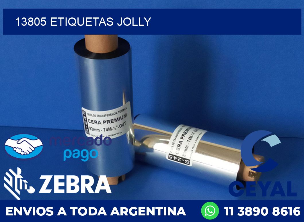 13805 ETIQUETAS JOLLY