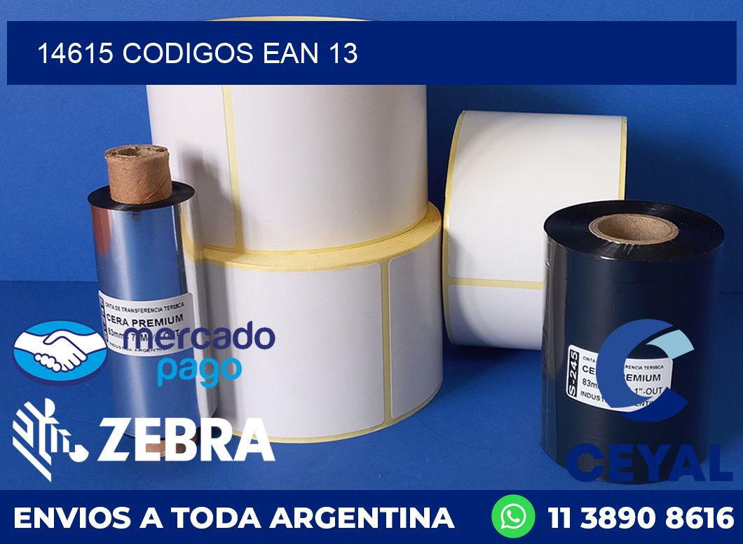 14615 CODIGOS EAN 13