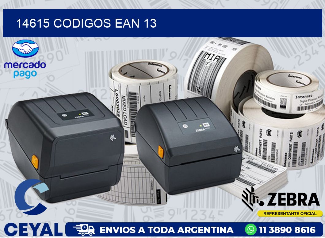 14615 CODIGOS EAN 13