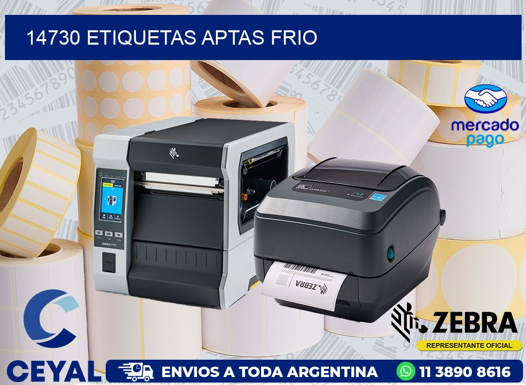 14730 ETIQUETAS APTAS FRIO