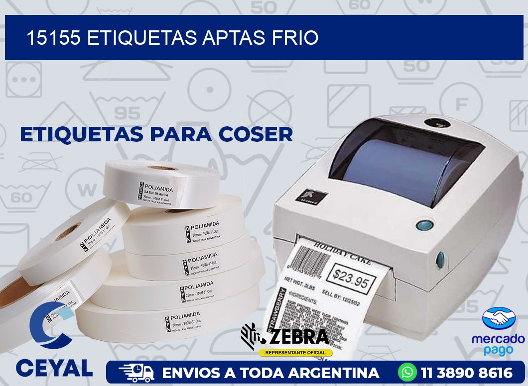 15155 ETIQUETAS APTAS FRIO