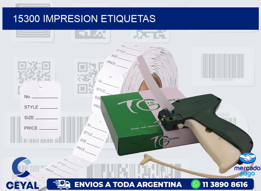 15300 IMPRESION ETIQUETAS