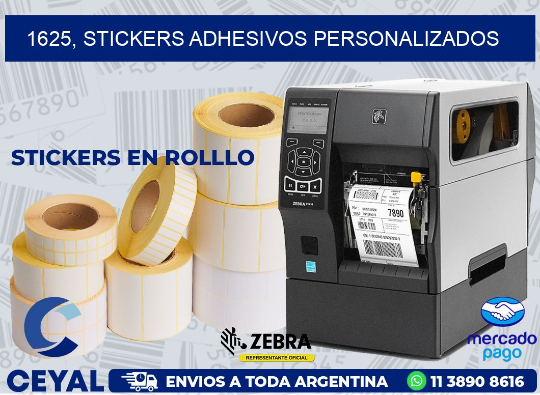 1625, stickers adhesivos personalizados