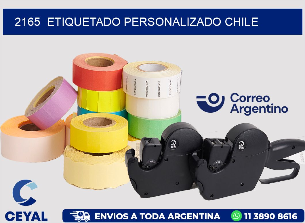 2165  ETIQUETADO PERSONALIZADO CHILE