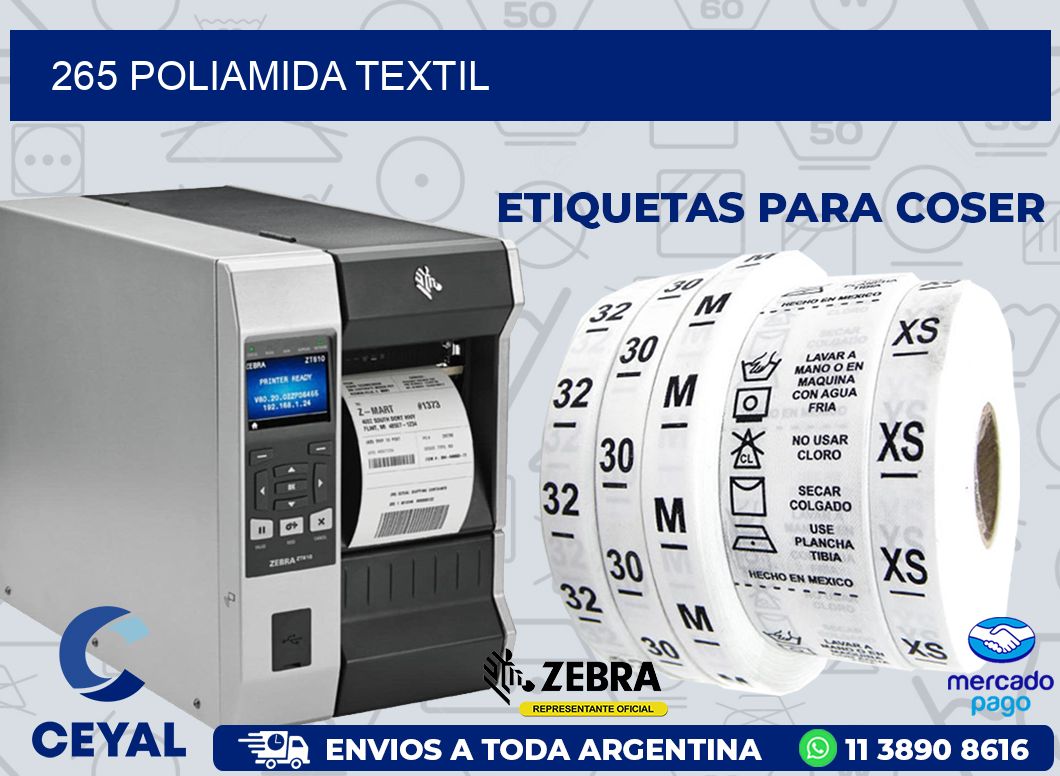 265 POLIAMIDA TEXTIL