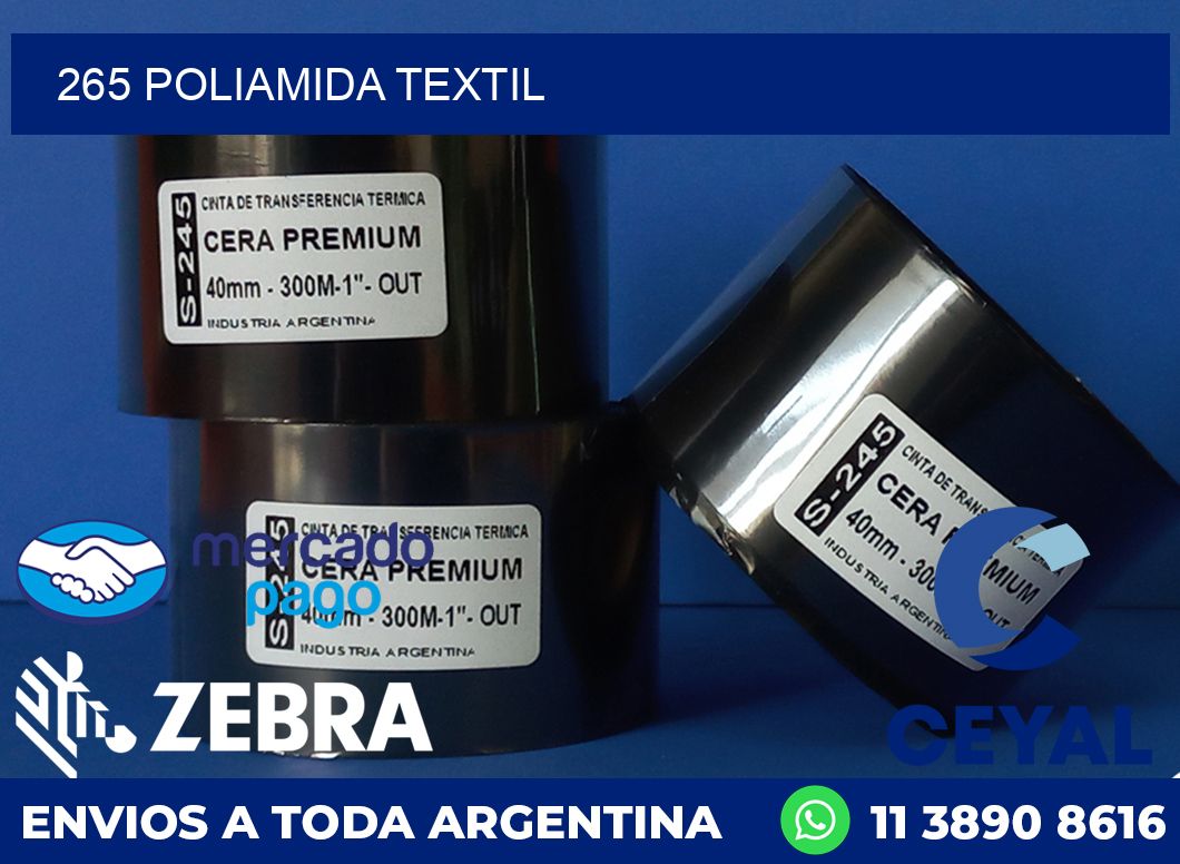 265 POLIAMIDA TEXTIL