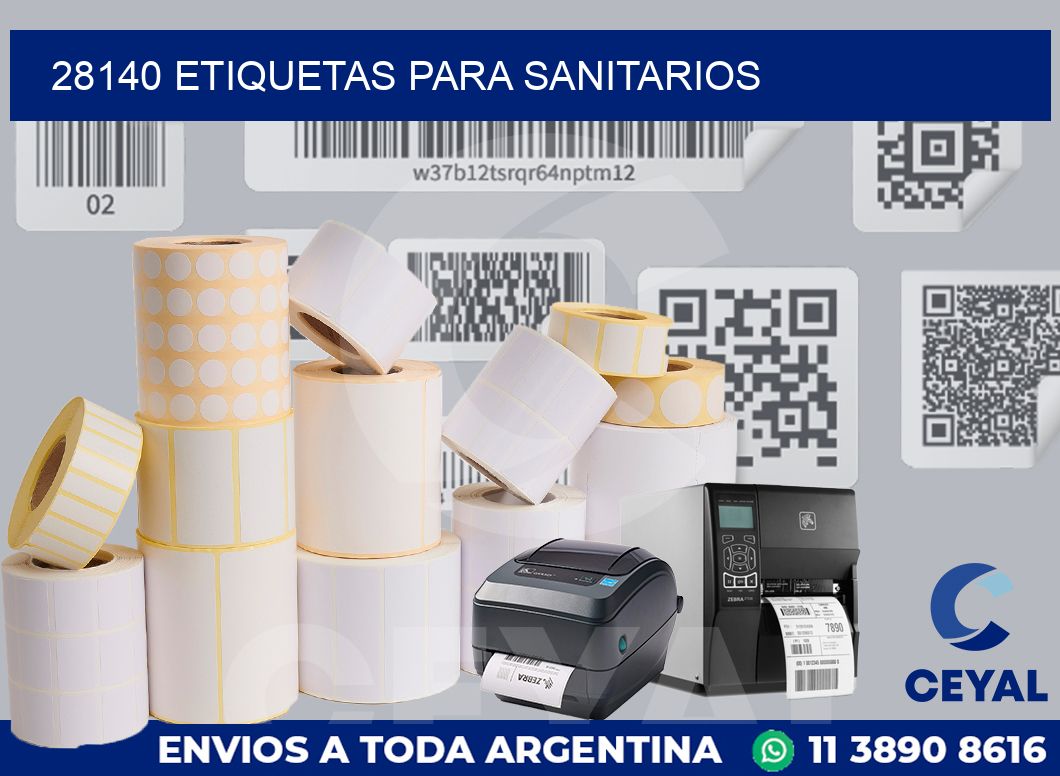 28140 ETIQUETAS PARA SANITARIOS