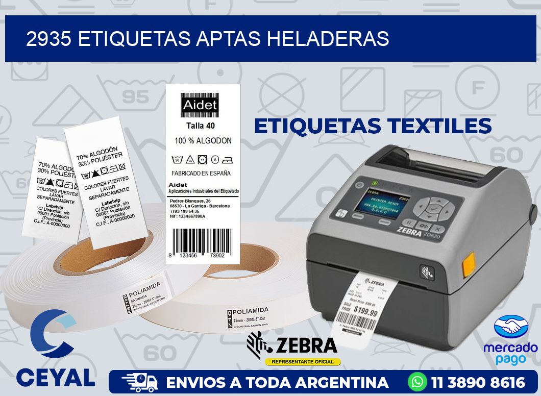 2935 ETIQUETAS APTAS HELADERAS