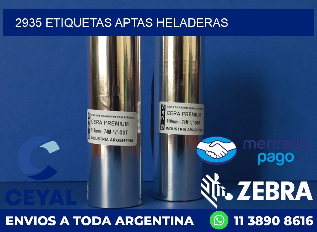 2935 ETIQUETAS APTAS HELADERAS