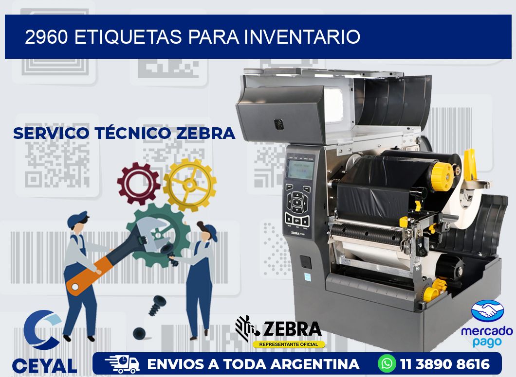 2960 ETIQUETAS PARA INVENTARIO