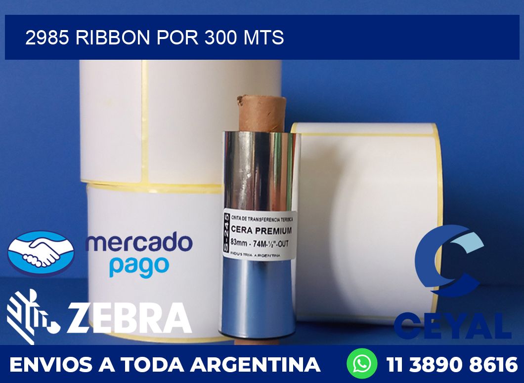 2985 RIBBON POR 300 MTS