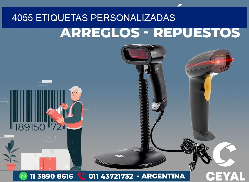 4055 ETIQUETAS PERSONALIZADAS