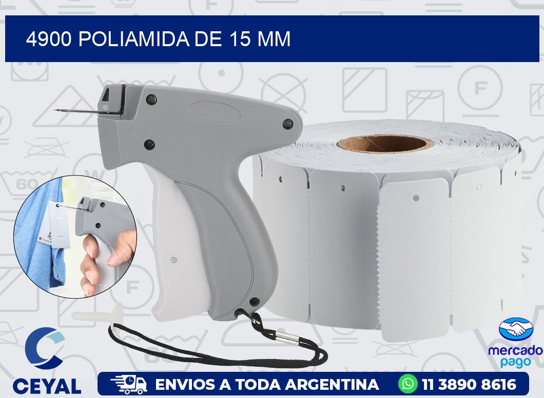 4900 POLIAMIDA DE 15 MM
