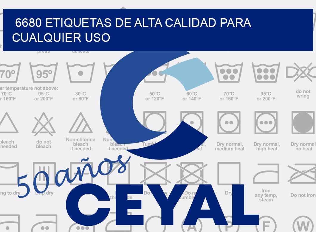 6680 ETIQUETAS DE ALTA CALIDAD PARA CUALQUIER USO