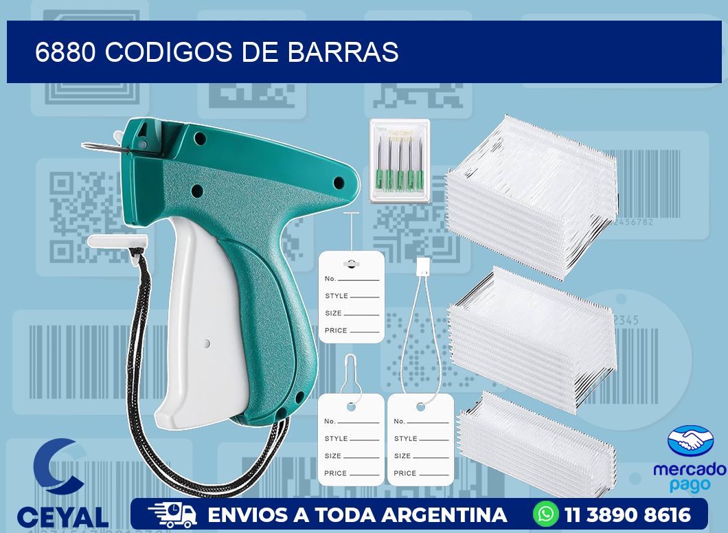 6880 CODIGOS DE BARRAS