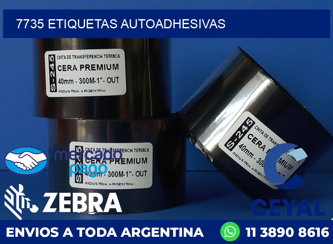 7735 ETIQUETAS AUTOADHESIVAS