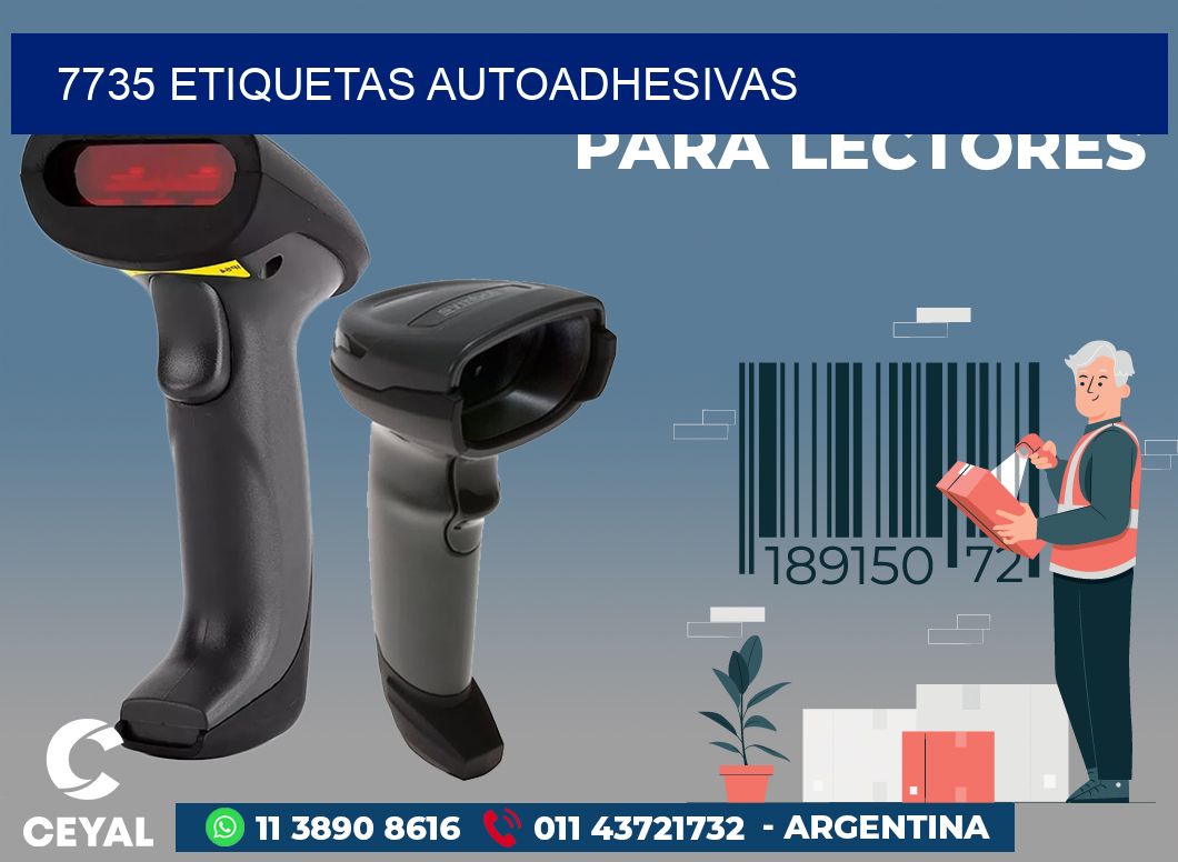 7735 ETIQUETAS AUTOADHESIVAS