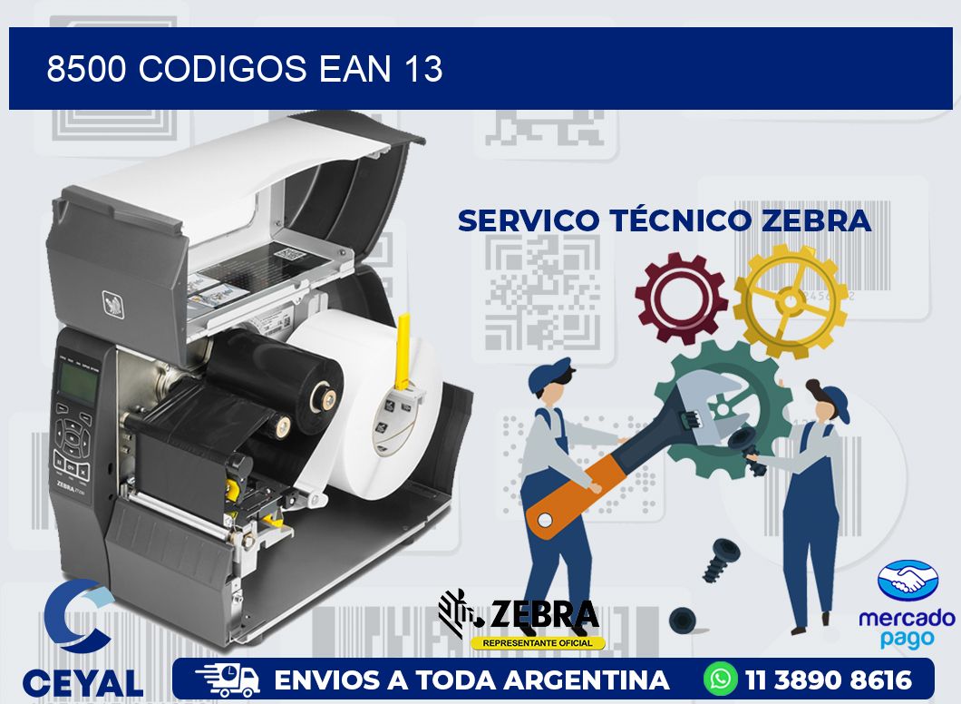 8500 CODIGOS EAN 13