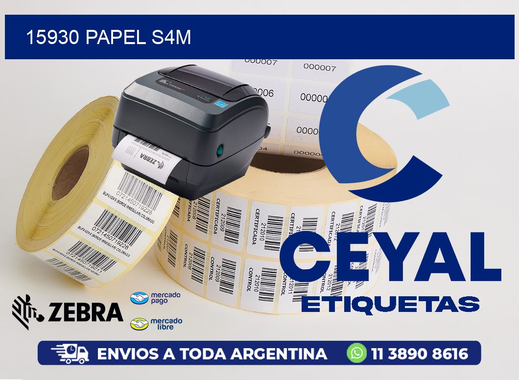 15930 PAPEL S4M