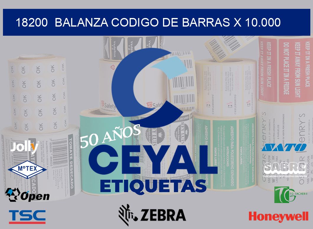 18200  balanza codigo de barras x 10.000